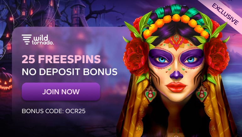 Wild Tornado casino special bonus offer